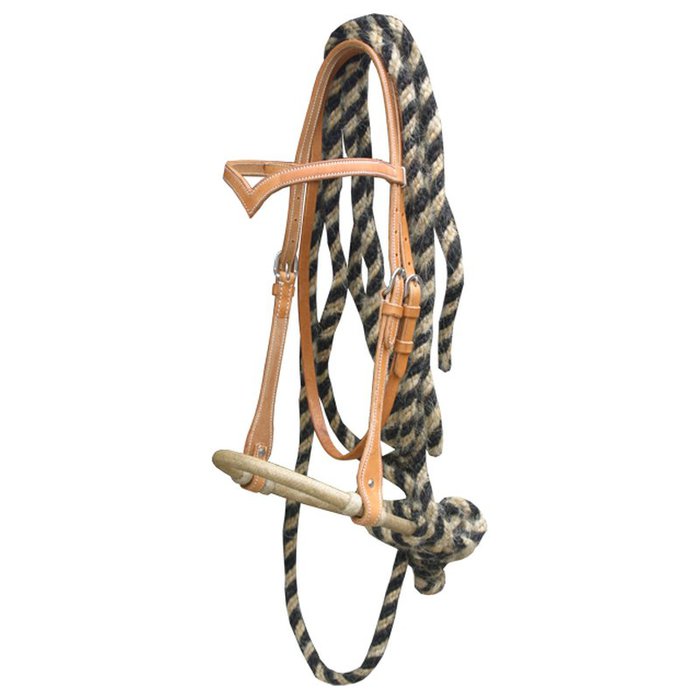 Bosal Set DELUXE s horsehair Mecate